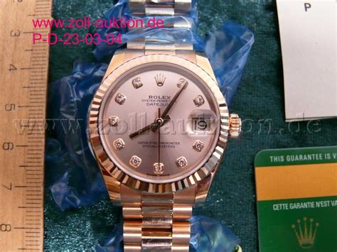 zoll versteigerung rolex|1 Rolex Armbanduhr Modell Datejust 36 (ID 861717) .